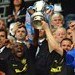 Wigan Athletic FC celebrate