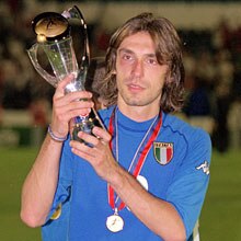 Andrea Pirlo, la star de l'édition 2000